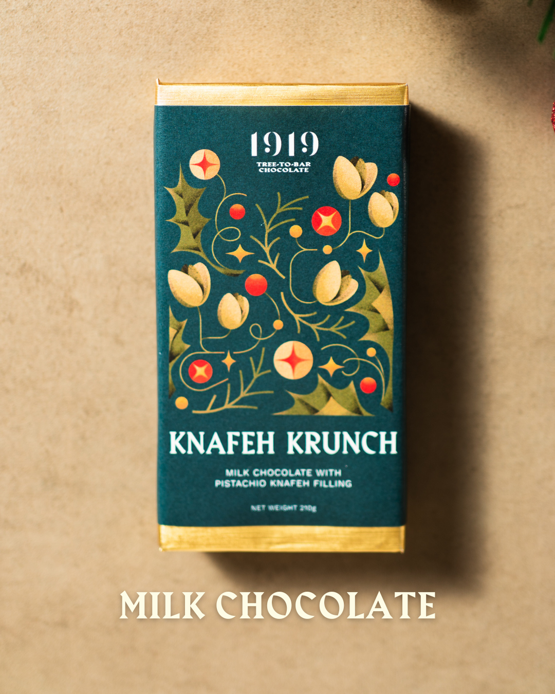 Milk Chocolate Knafeh Krunch 210g - JUNE 19