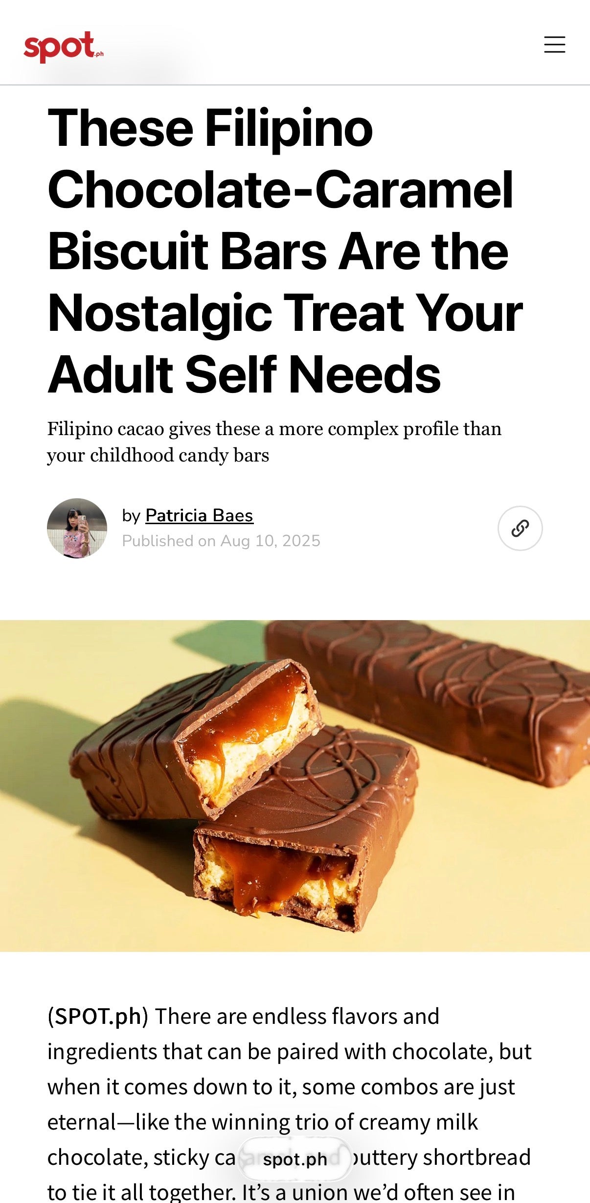 Twee Caramel Bar - JUNE 18/19