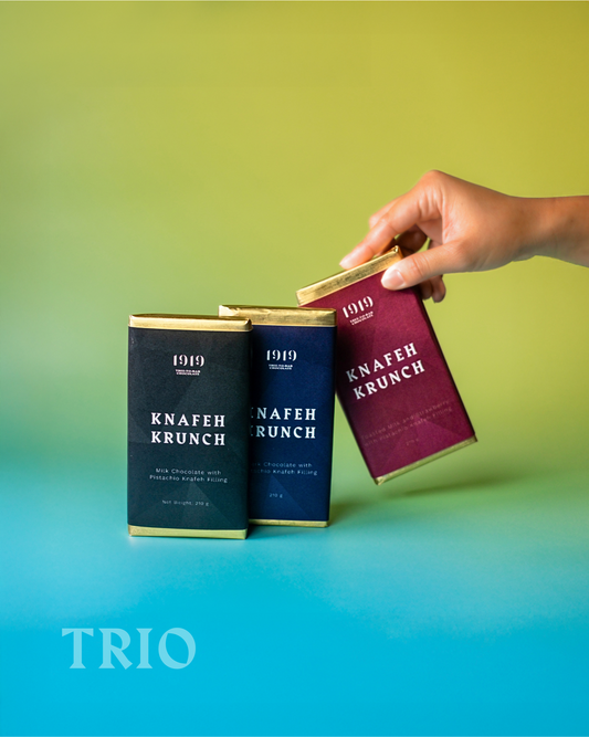 PRE-ORDER Trio Knafeh Krunch  - Dubai Chocolate (Oct 29/30)