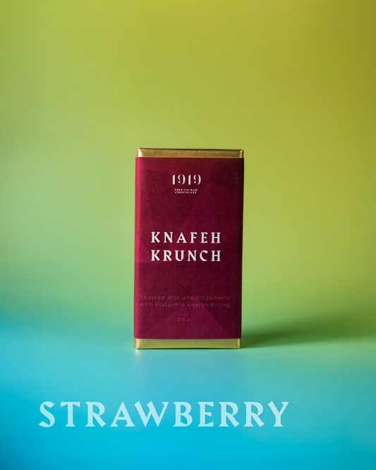 PRE-ORDER Toasted Milk & Strawberry Knafeh Krunch - Dubai Chocolate (Oct 29/30)