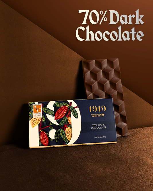 70% Tree To Bar Dark Chocolate 65g