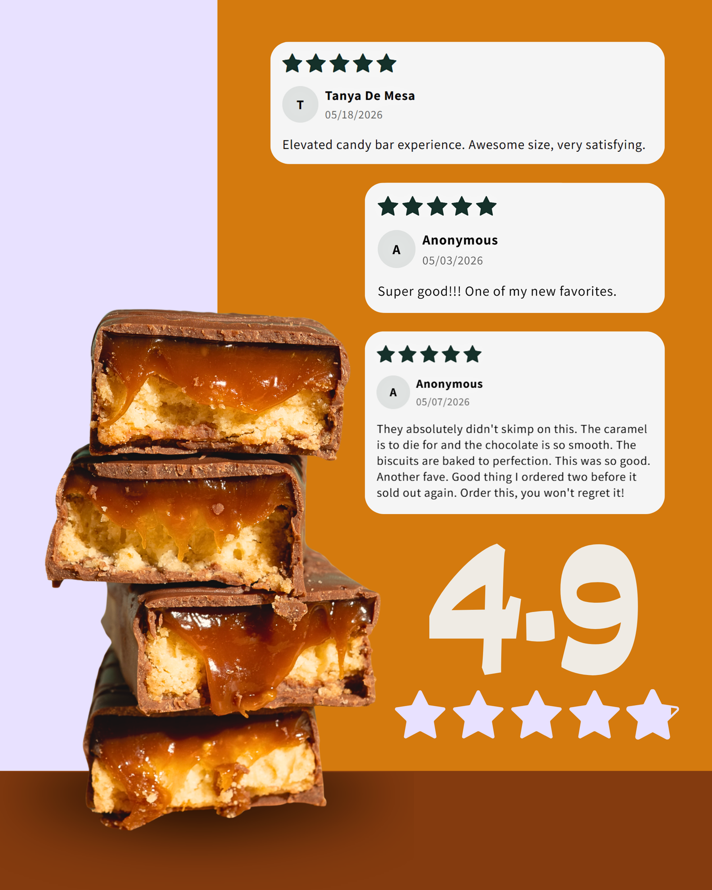 Twee Caramel Bar - JUNE 18/19