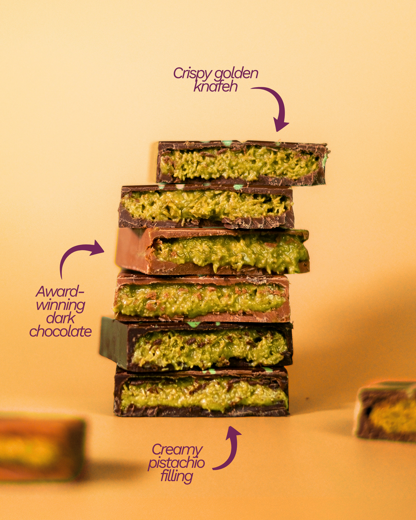 Dark Chocolate Knafeh Krunch 210g