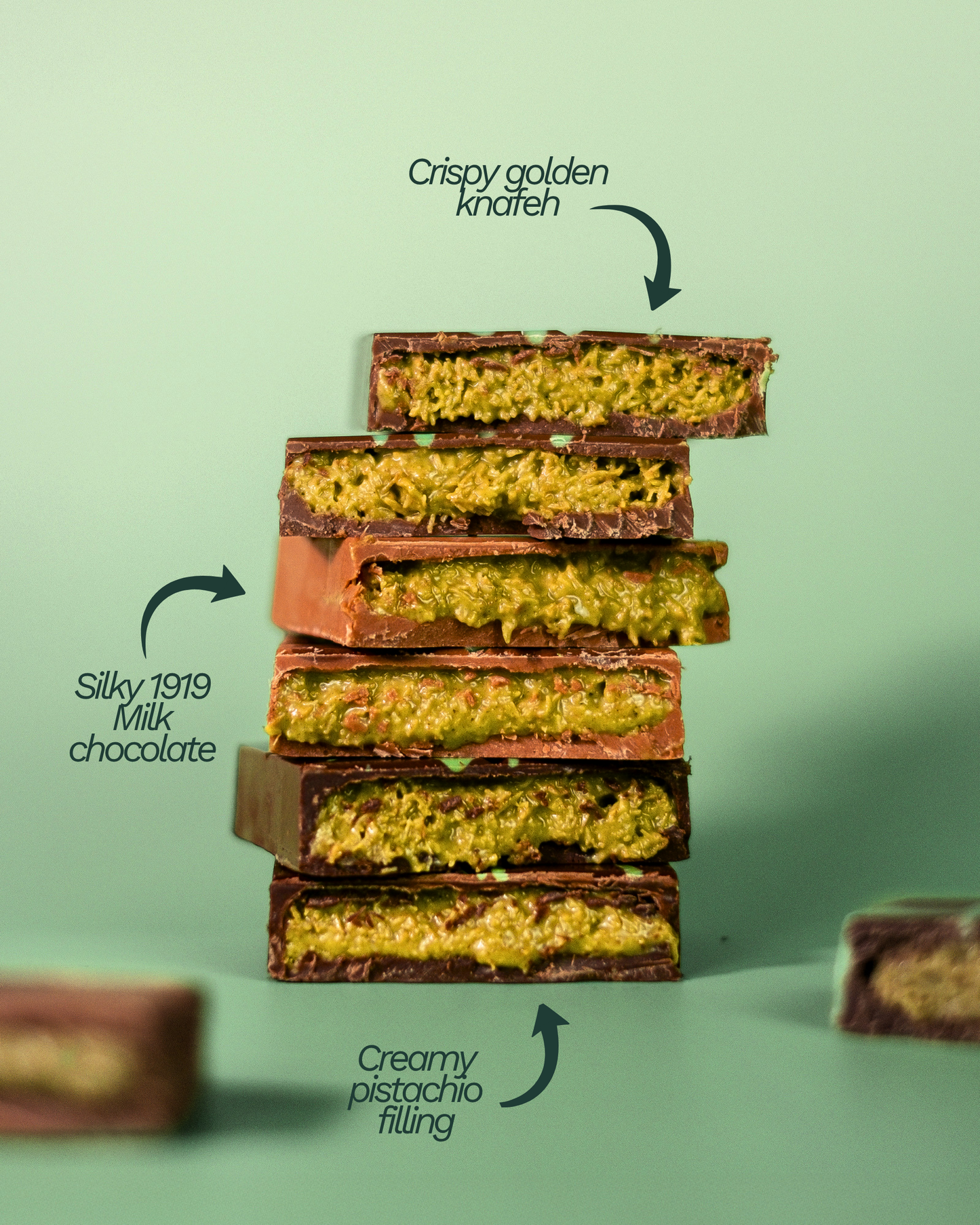 Milk Chocolate Knafeh Krunch 210g - JUNE 19