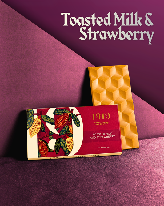 Toasted Milk and Strawberry 65g