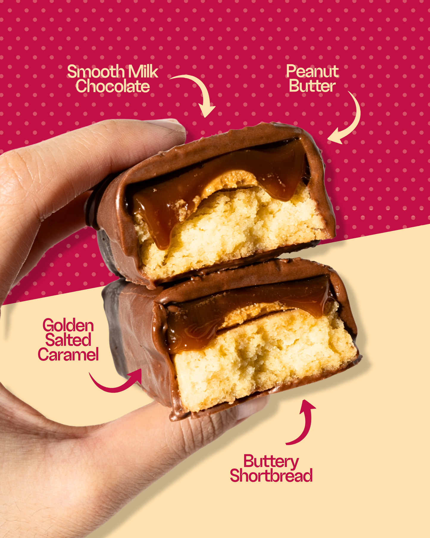 Peanut Butter Twee Caramel Bar